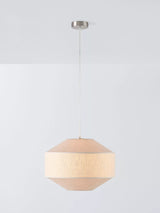 John Lewis John Lewis Mia Small Pendant Ceiling Light, Cream- Buy online at McGrocer