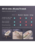 Elvie Rise all-in-one bassinet and baby bouncer - British product