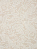 John Lewis linen floral furnishing fabric natural 140cm - British product