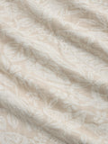 John Lewis linen floral furnishing fabric natural 140cm - British product