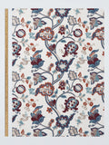John Lewis Inaya crewel embroidered furnishing fabric multi - British product
