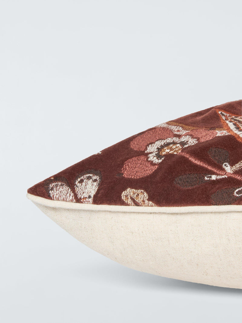 John Lewis Ketaki cushion in Umber, UK version