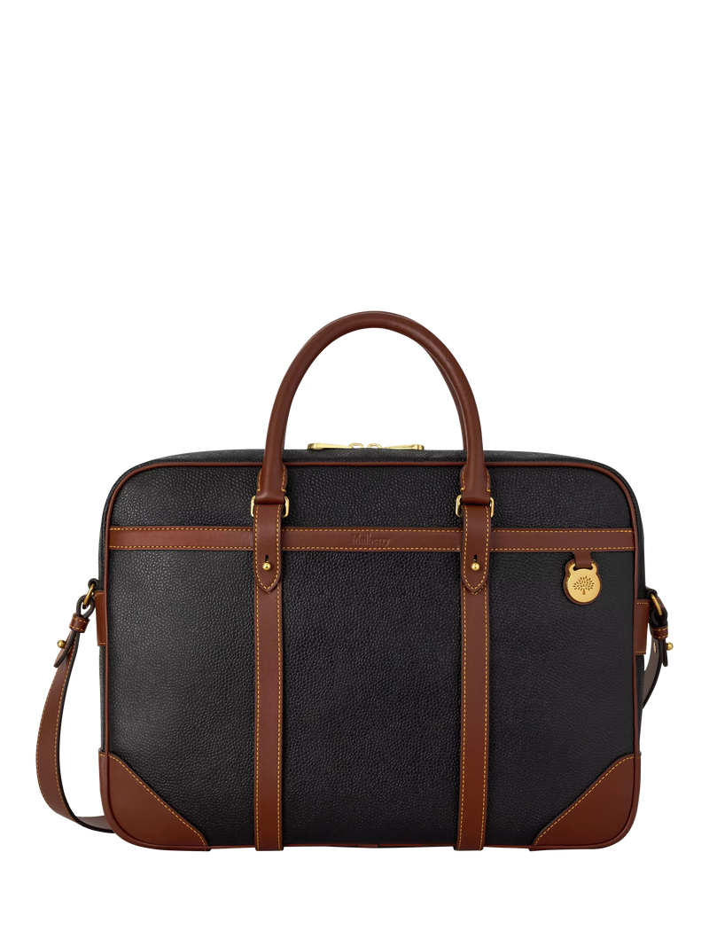 Mulberry Scotchgrain Heritage Briefcase