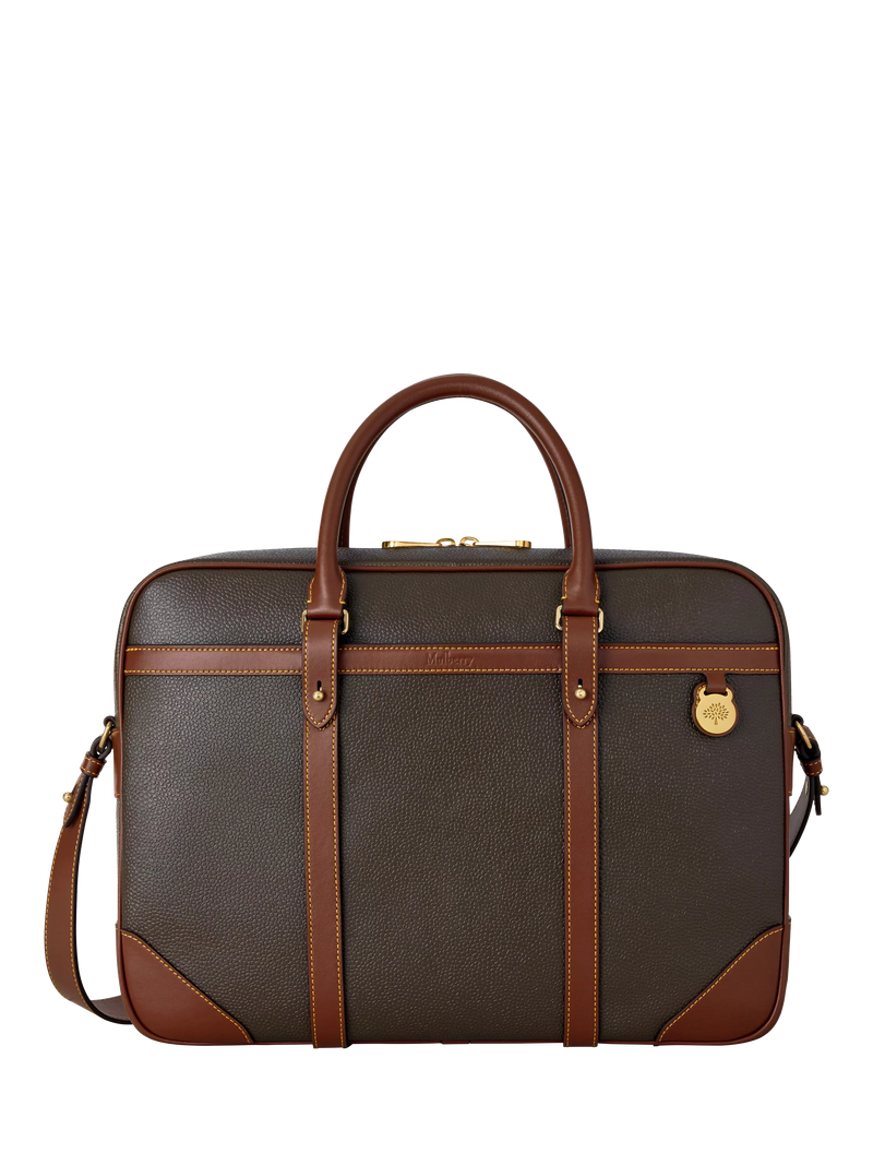 Mulberry Scotchgrain Heritage Briefcase