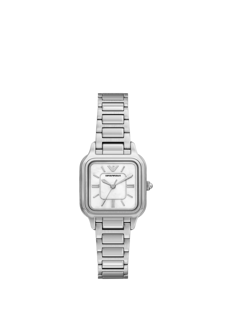 Emporio Armani AR11742 silver watch mother-of-pearl dial, imported from the UK