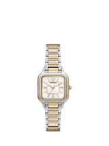John Lewis Emporio Armani AR11745 Women's Mother of Pearl Dial Bracelet Watch, 2-Tone- Buy online at McGrocer