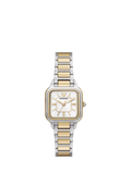 Emporio Armani mother of pearl dial two-tone watch UK version