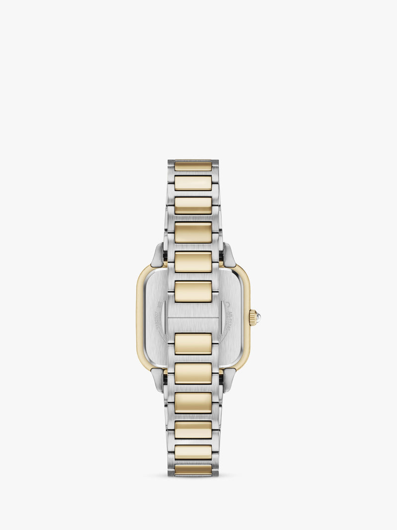 Emporio Armani mother of pearl dial two-tone watch UK version