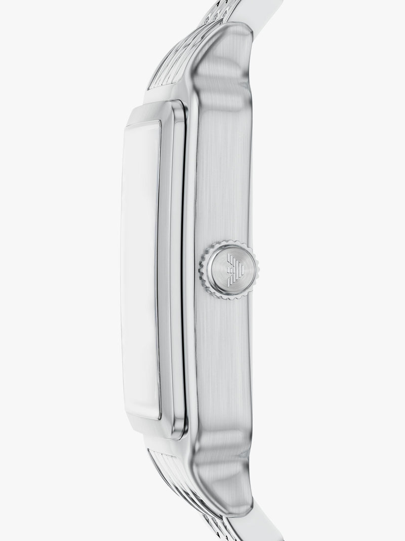 Emporio Armani men's watch blue dial stainless steel - British product