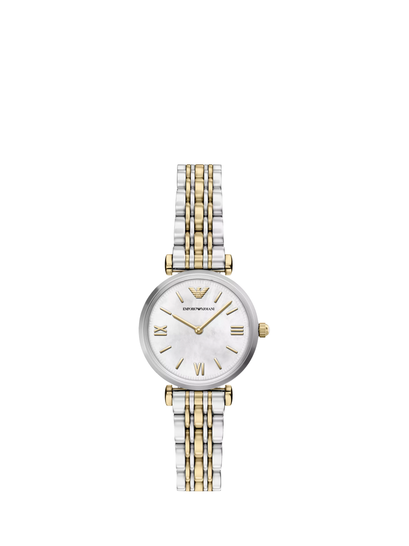 Emporio Armani AR11769 two-tone watch 28mm (British brand)