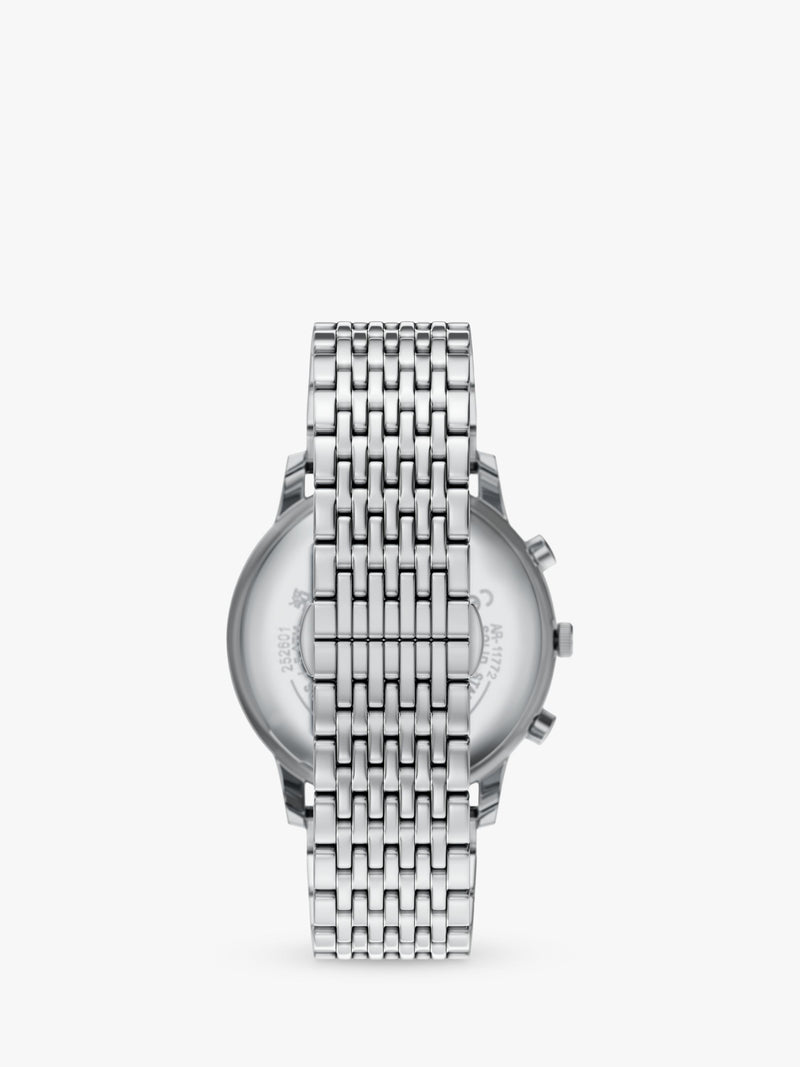 Emporio Armani men's chronograph watch 42mm, UK version