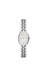 John Lewis Emporio Armani Sinfonia Women's Mother of Pearl Dial Bracelet Watch- Buy online at McGrocer