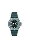 Emporio Armani World Explorer solar watch green silicone strap 42mm, imported from the UK