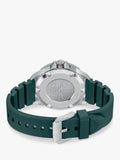 Emporio Armani World Explorer solar watch green silicone strap 42mm, imported from the UK