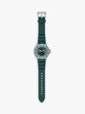 Emporio Armani World Explorer solar watch green silicone strap 42mm, imported from the UK