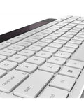 Lenovo self-charging wireless keyboard white (British brand)