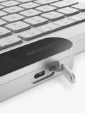 Lenovo self-charging wireless keyboard white (British brand)