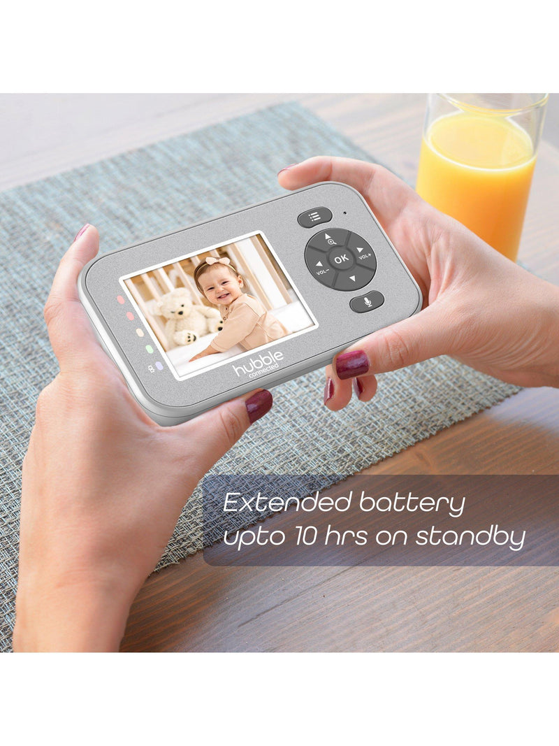 Hubble Nursery Explore 2.8 inch video baby monitor - British product