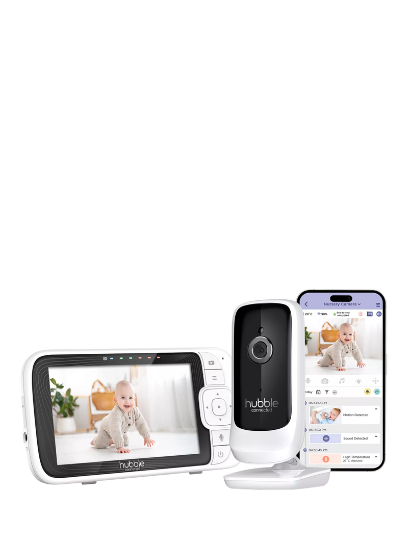 Hubble smart baby monitor 5-inch HD - British product