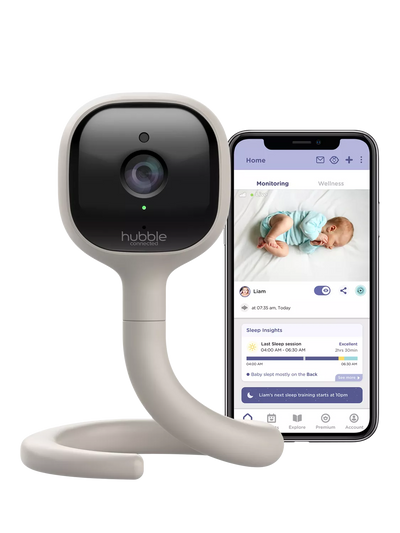John Lewis Hubble Connect Go Smart Video Baby Monitor- Buy online at McGrocer