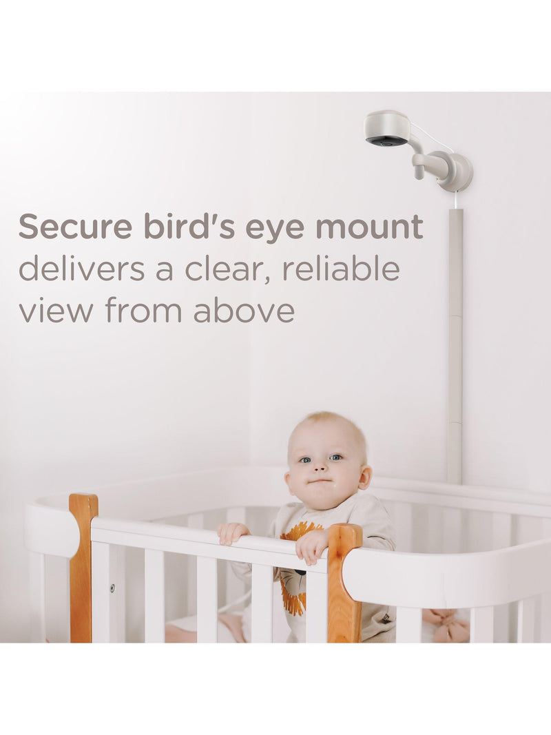 Hubble Connect Go smart video baby monitor with 2K night vision - British product