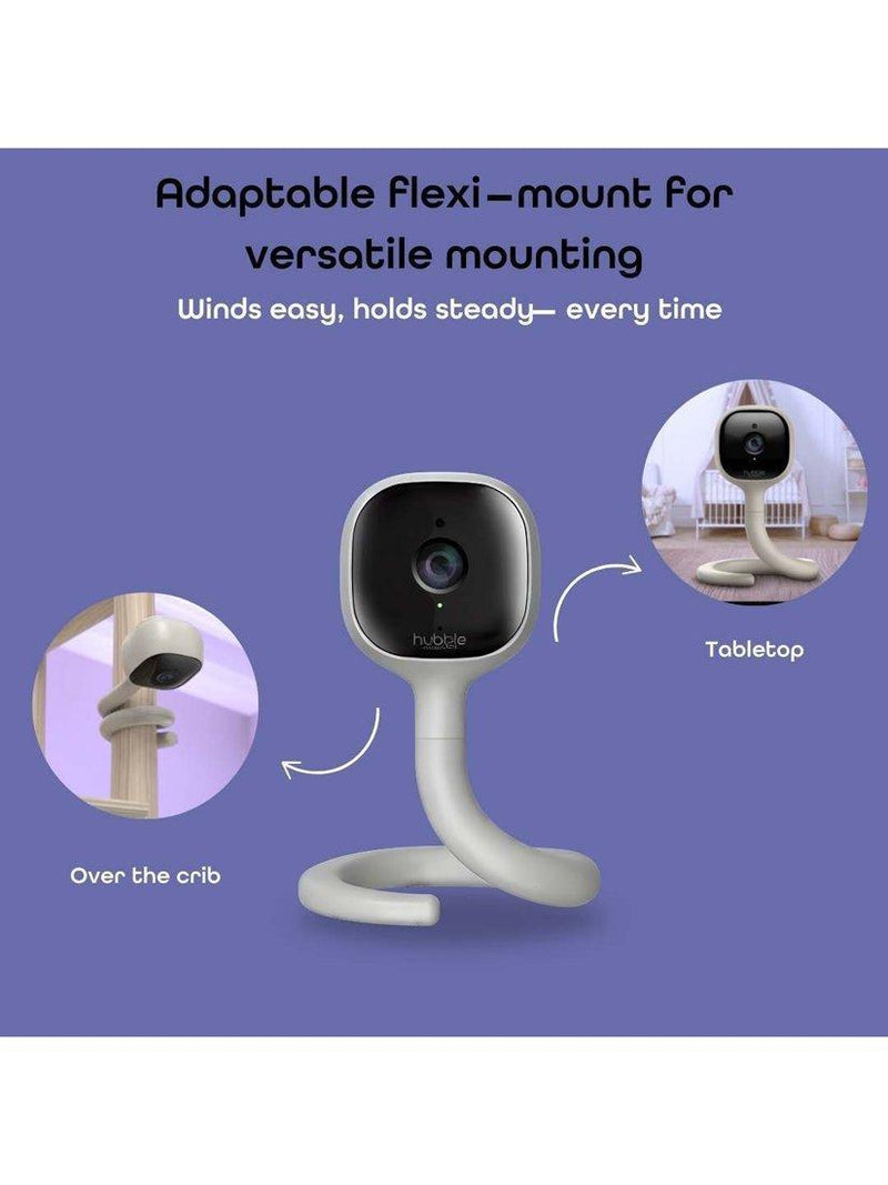 Hubble Connect Go smart video baby monitor with 2K night vision - British product