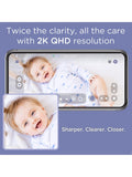 Hubble Connect Go smart video baby monitor with 2K night vision - British product
