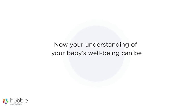 Hubble Connect Go smart video baby monitor with 2K night vision - British product