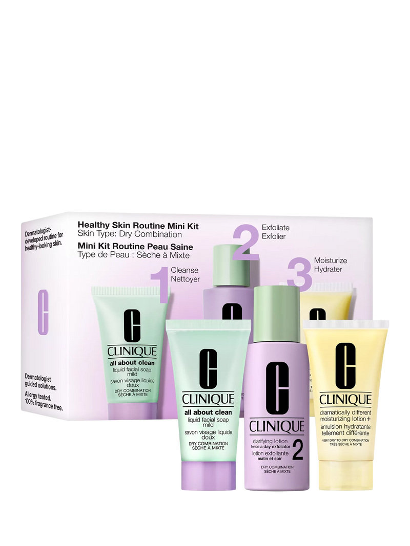 Clinique skincare gift set mini sizes - British product