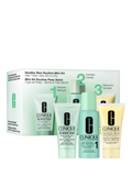 Clinique 3-Step skincare gift set for dry skin, UK version