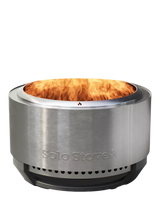 John Lewis Solo Stove Summit 24 Smokeless Stainless Steel Firepit & Stand- Buy online at McGrocer