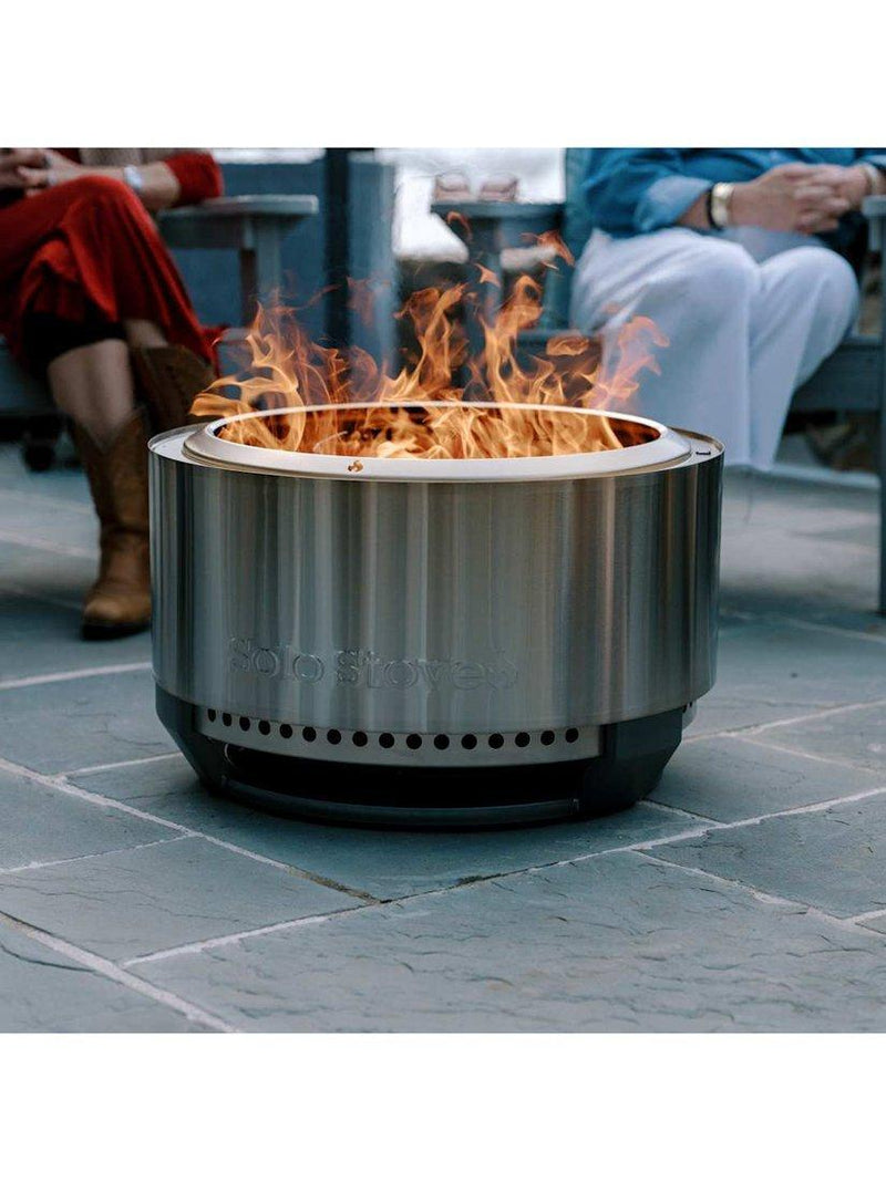 Solo Stove Summit 24 smokeless firepit with stand, UK version