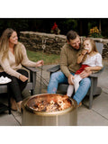 Solo Stove Summit 24 smokeless firepit with stand, UK version