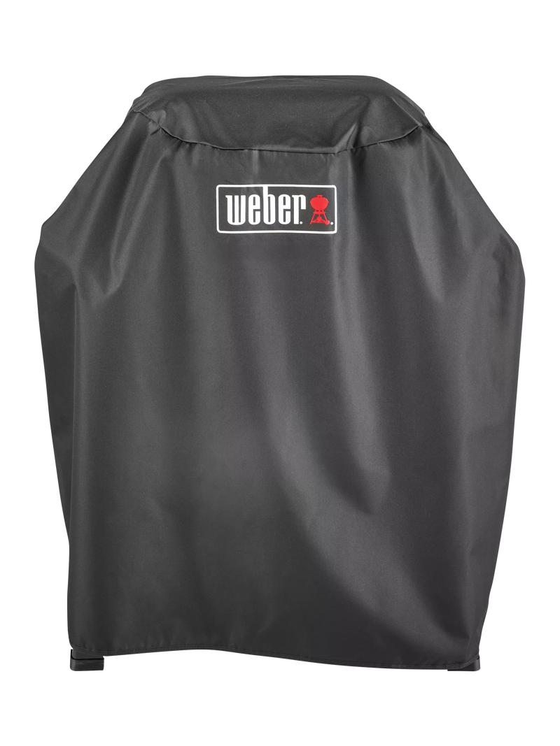 Weber Lumin BBQ cover with weather-resistant fabric (British brand)