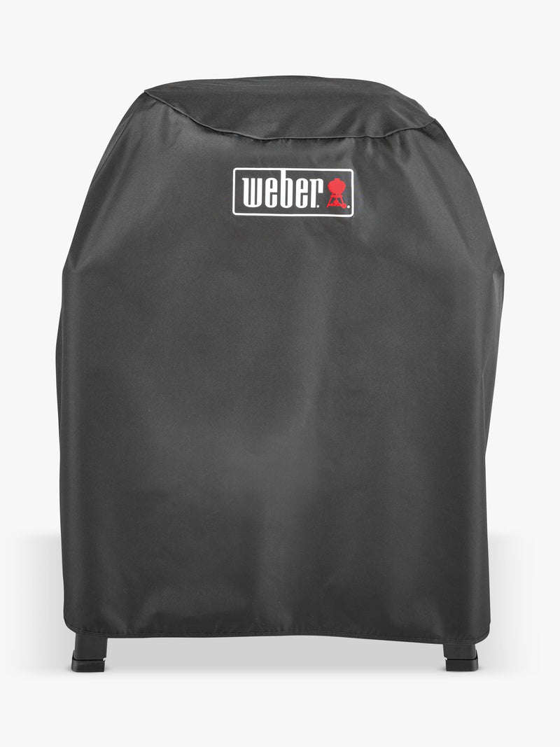Weber Lumin BBQ cover with weather-resistant fabric (British brand)