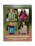 West Yorkshire Spinners ColourLab Twist and DK knitting pattern booklet (British brand)