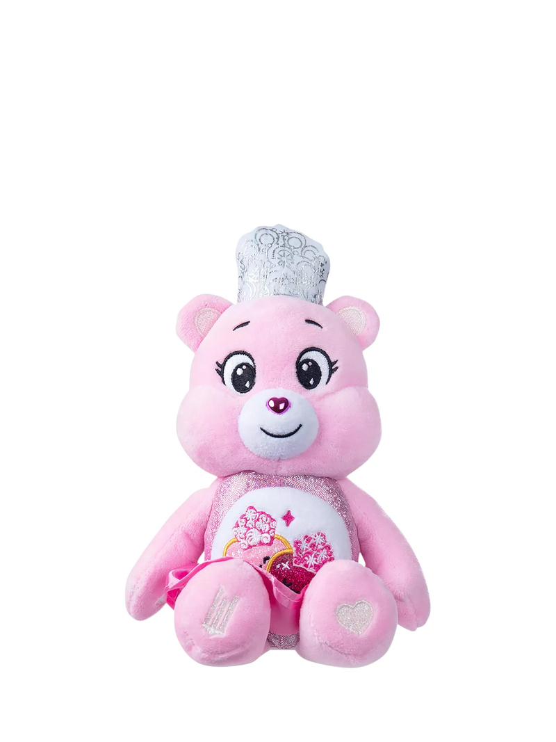 Care Bears plush toy Love-a-Lot Bear as Glinda 22cm, UK version