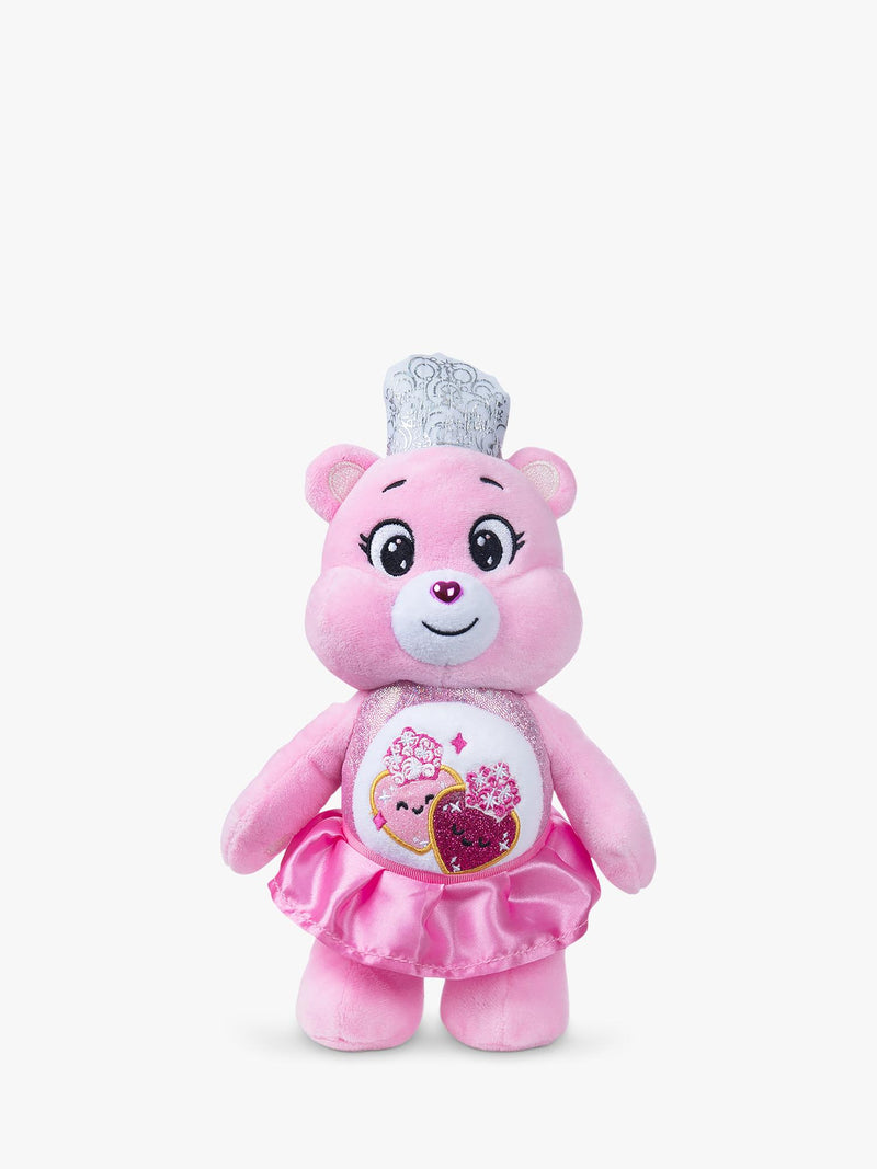 Care Bears plush toy Love-a-Lot Bear as Glinda 22cm, UK version