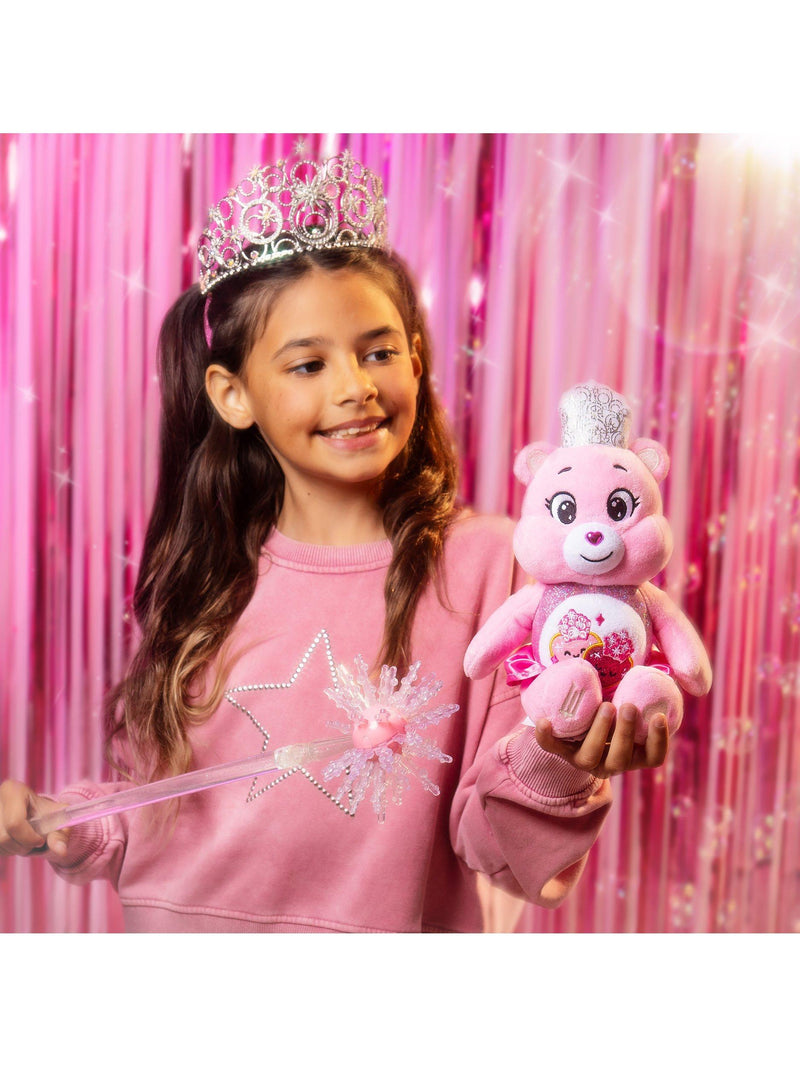 Care Bears plush toy Love-a-Lot Bear as Glinda 22cm, UK version