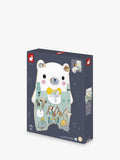 Janod bear busy board activity toy, imported from the UK