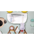 Janod bear busy board activity toy, imported from the UK