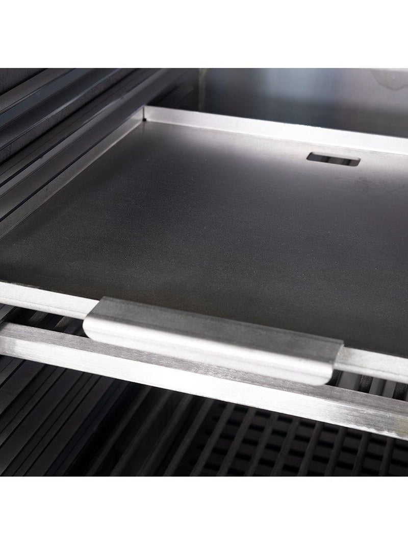 Bertha stainless steel plancha for outdoor charcoal oven (British brand)