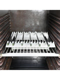 Bertha skewer rack and 12 skewers for outdoor oven (British brand)