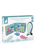Janod Under the Sea baby bath book with fish sprinklers, UK version