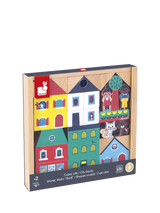 John Lewis Janod City Blocks Wooden Cubes Set 36 Piece- Buy online at McGrocer