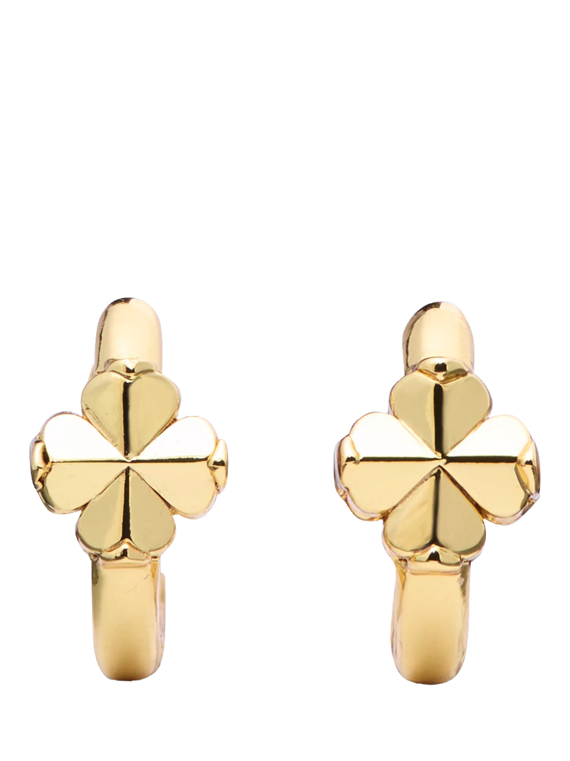 kate spade new york flower huggie hoop earrings, UK version