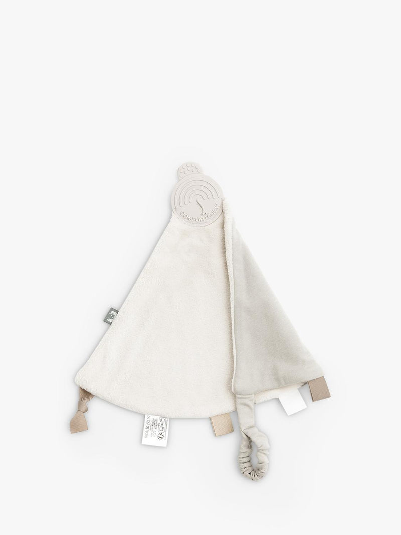 Cheeky Chompers baby comforter Stone, imported from the UK