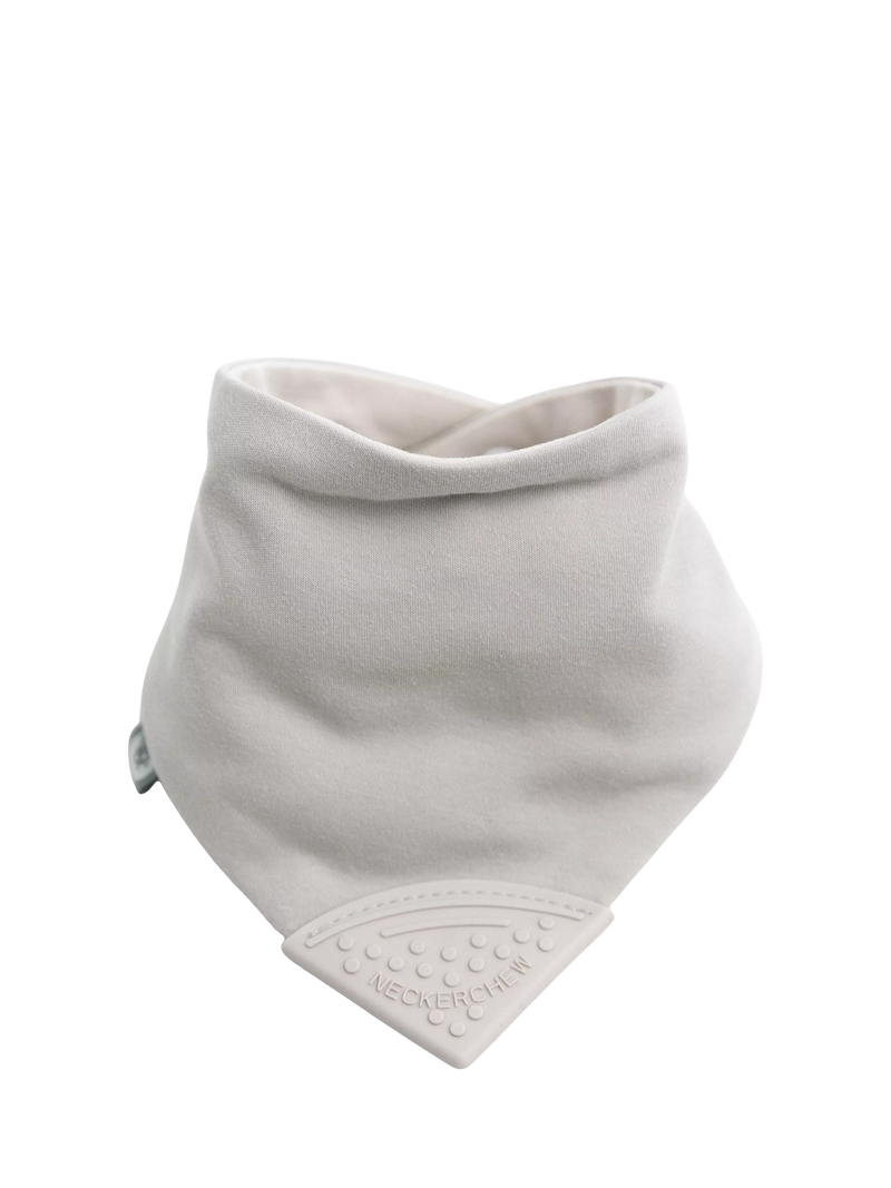 Cheeky Chompers Neckerchew teething dribble bib stone, UK version
