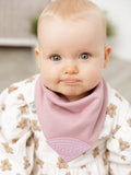 Cheeky Chompers dribble bib pink - British product