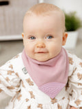 Cheeky Chompers dribble bib pink - British product